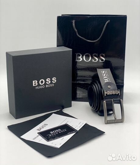 Мужской кожаный ремень