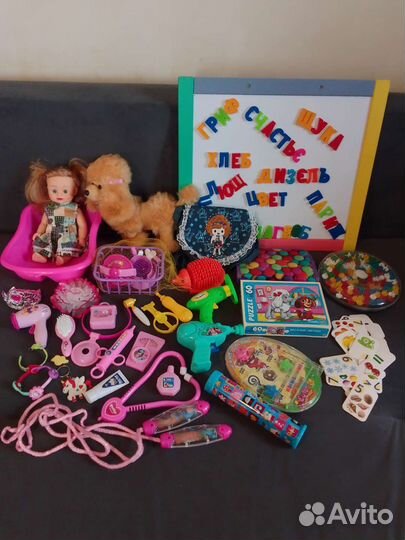 Игрушки пакетом