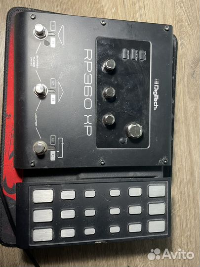 Гитарный процессор digitech rp360