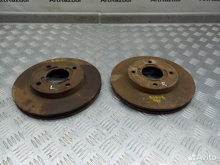 Диск тормозной передний Chery Bonus A13 1.5