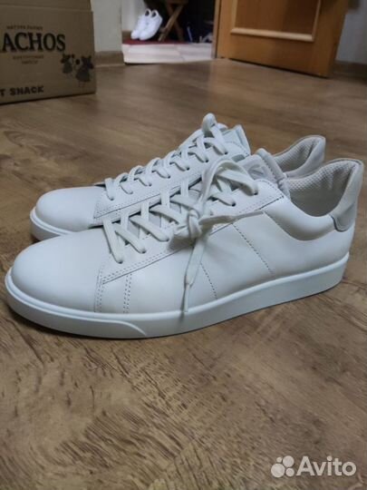 Кеды ecco street lite m white