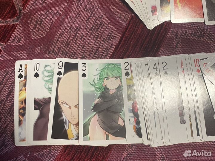 Игральные карты One punch man