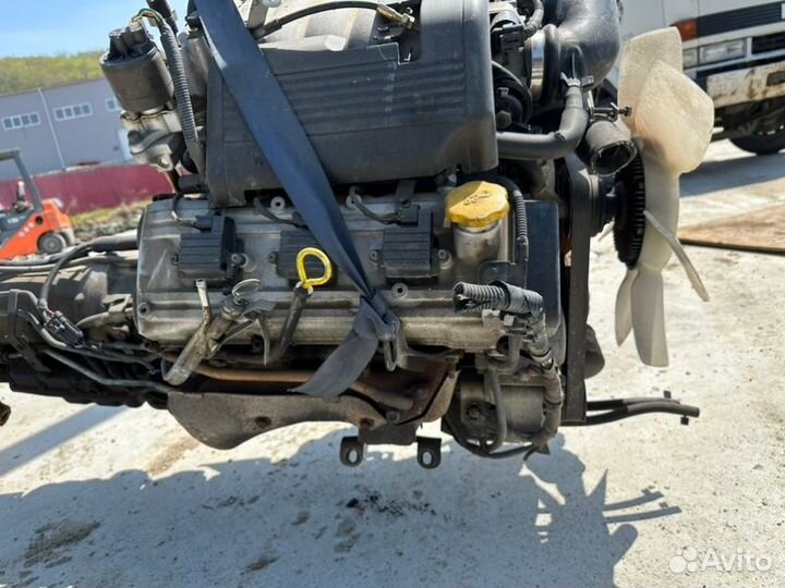 Двигатель Isuzu Bighorn UBS26 6VE1