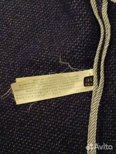 Massimo dutti пиджак мужской. Вязаный