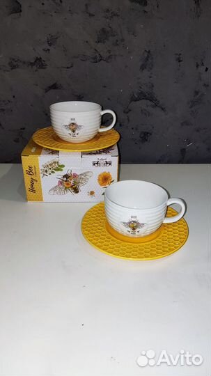 Новый чайный набор Lefard на 2 персоны Honey bee