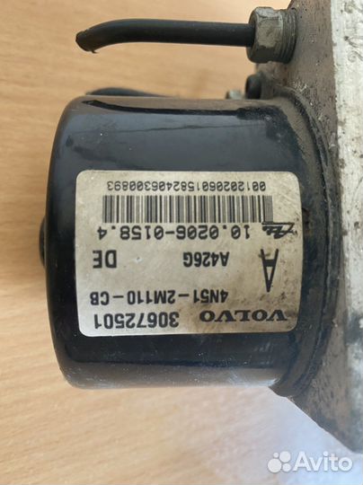 Блок abs насос volvo s40 30672501