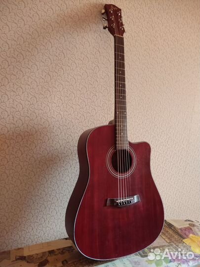 Гитара Flight /красное дерево/ обмен