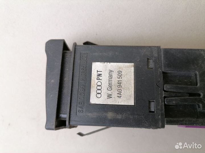 Кнопка аварийки для Audi 100 (C4) 1991-1994