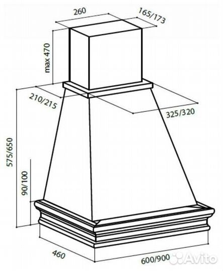 LEX verona body 600 white воздухоочиститель
