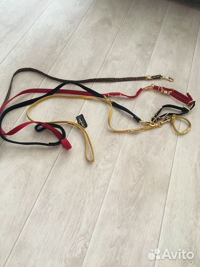 Ошейник с поводком