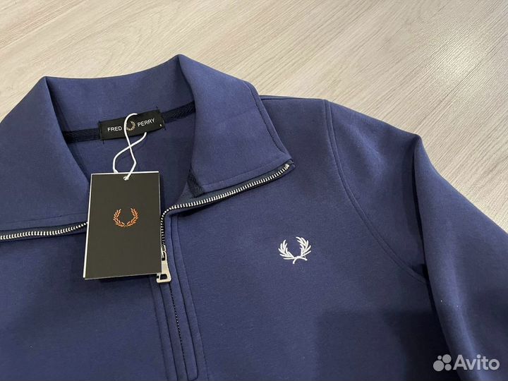 Кофта полузамок fred perry