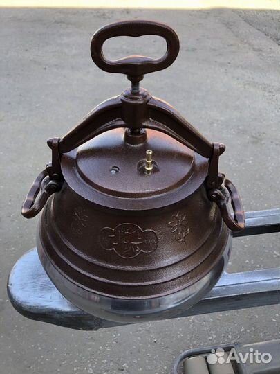 Афганский казан двухцветный 8-15 л. (дефект)