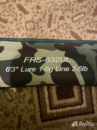 Спиннинг zetrix forra FRS-632UL