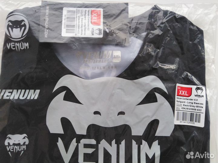 Рашгард venum contender 4.0 длинный рукав