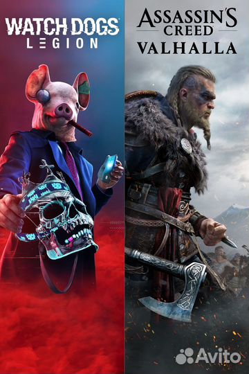Assassin’s Creed Valhalla + Watch Dogs: Legion Pak