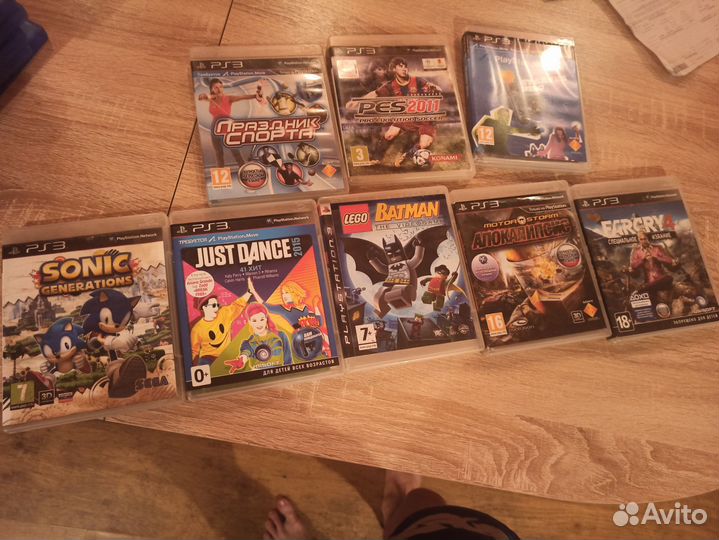 Диски на ps3