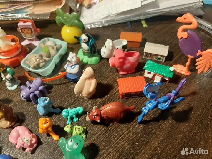 Игрушки из киндера 90х и далее