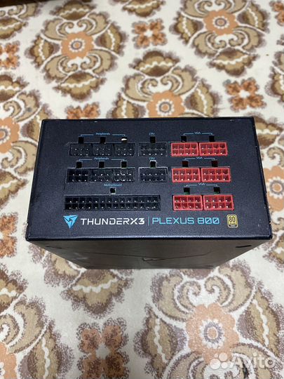 Блок питания Thunder X3 plexus 800w RGB
