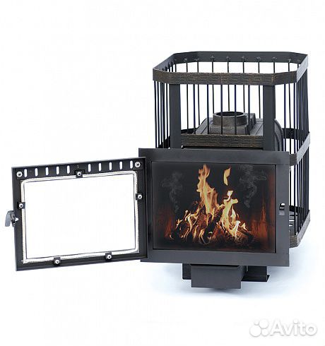 Чугунная банная печь 