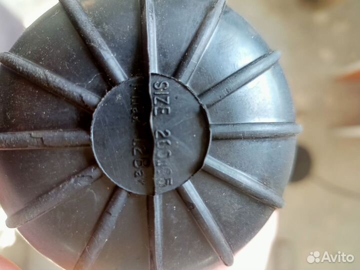 Пневмоподушка в пружину