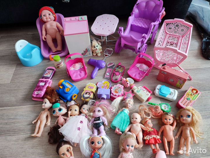 Игрушки пакетом