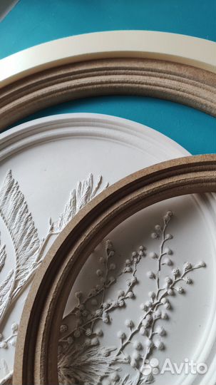 Опалубка для гипса - Круги. Ботанический бареф