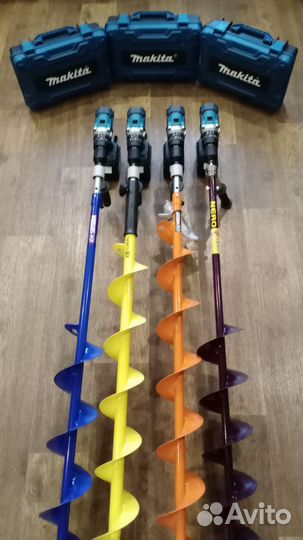 Шуруповерт с ледобуром для зимней рыбалки