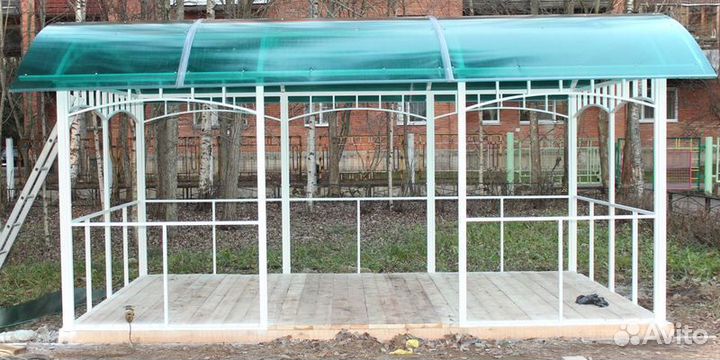 Навес под ключ