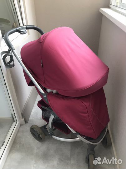 Прогулочная коляска Babyton Cosmo Red