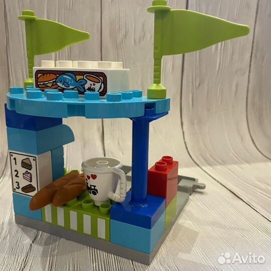 Lego duplo поезд грузовой 10875