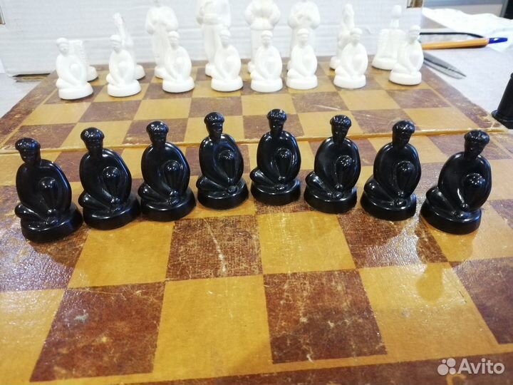 Шахматы СССР Казаки Хохлы Подарочные Сувенирные