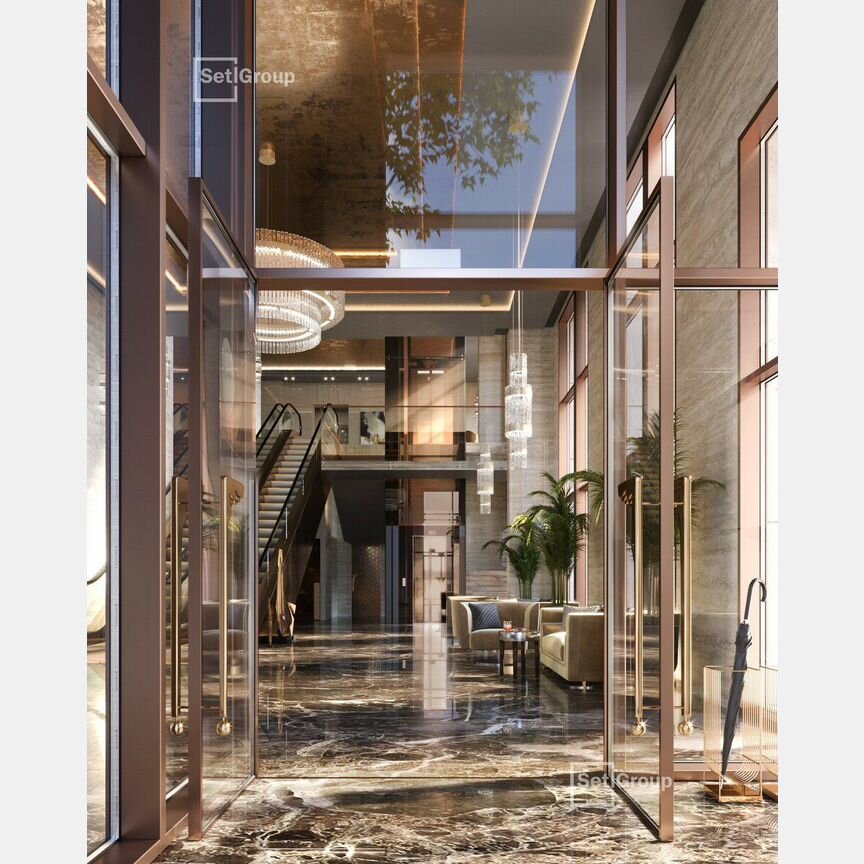 3-к. квартира, 89,4 м², 2/8 эт.