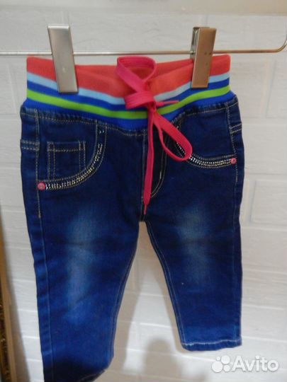 Джинсы для девочки 92 98