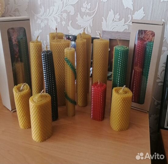 Свечи из вощины