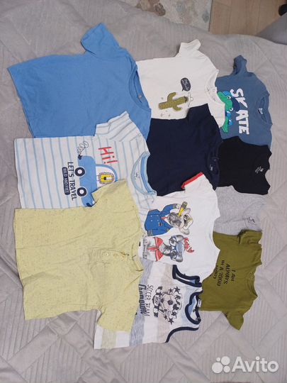 Вещи пакетом на мальчика 98, 104