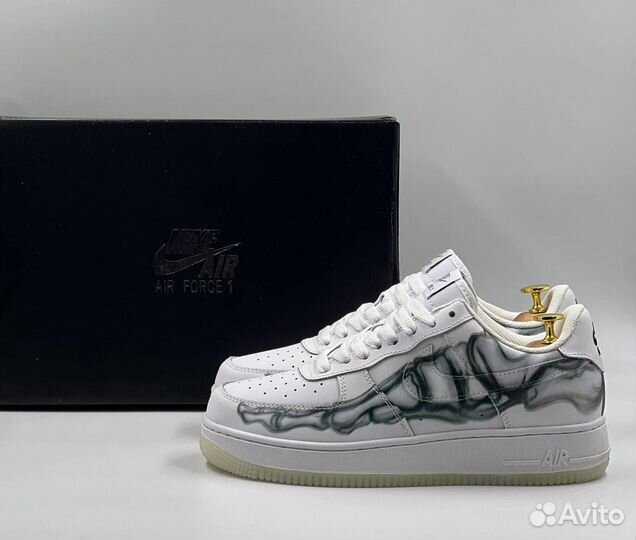 Кроссовки мужские Nike Air Force 1 Low Skeleton