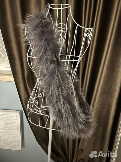 Снуд (шарф) из меха чернобурки