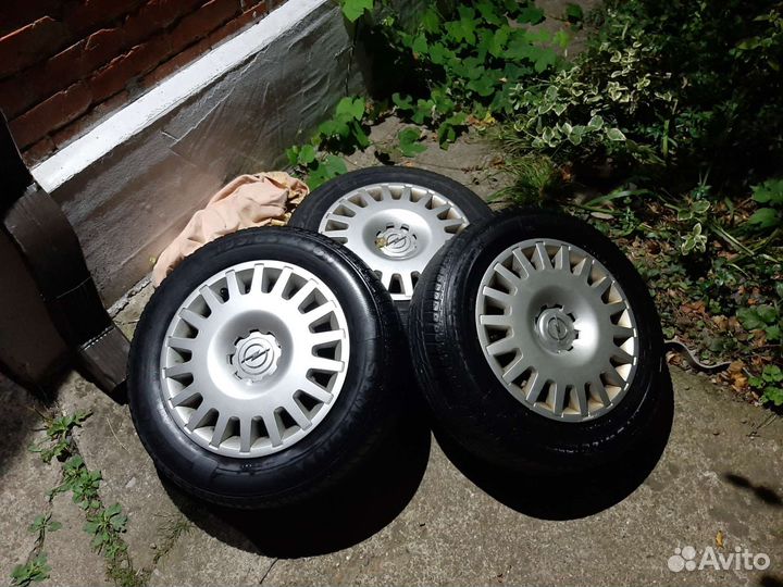 Диски с резиной r15 на опель