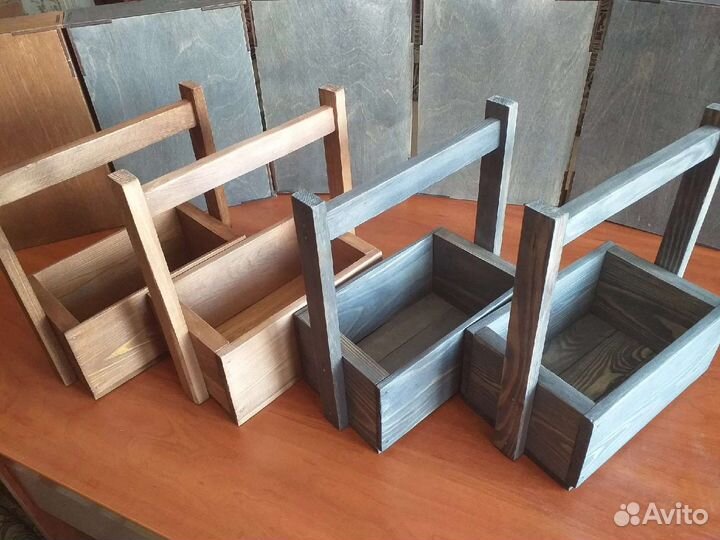 Ящики для цветов из дерева