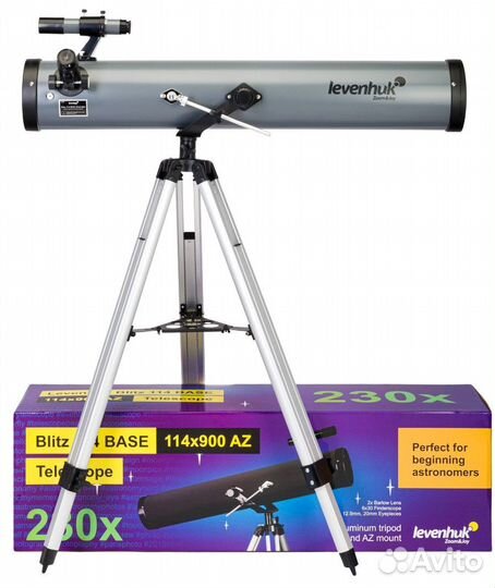 Телескоп Levenhuk Blitz 114 base