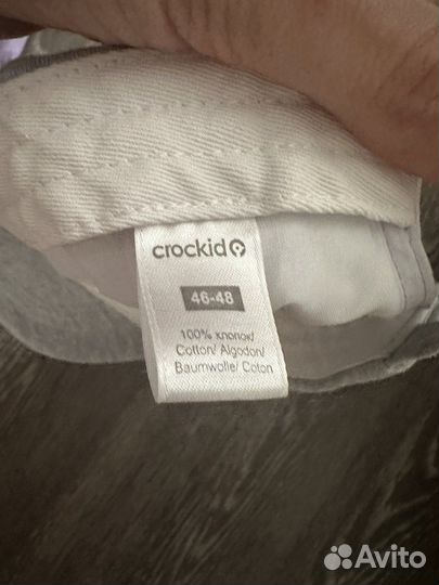 Кепки для девочки 46-48 размер 2 шт