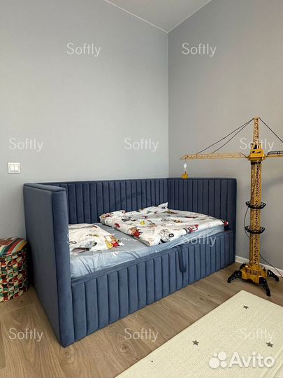 Детская кровать угловая