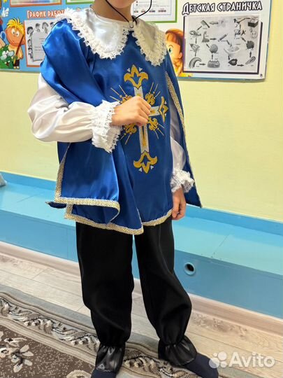 Костюм мушкетера на мальчика 122