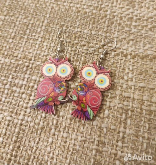 Серьги Совы