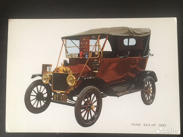 Открытки ретроавтомобили Испания