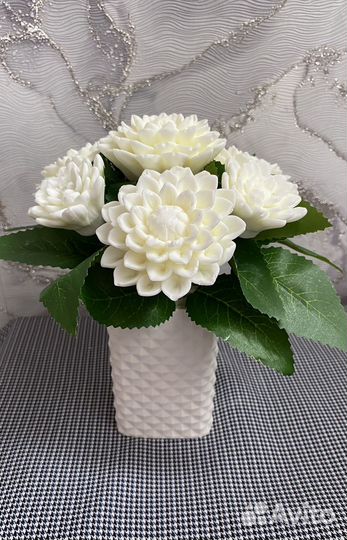 Мыльная роза тюльпаны подарок на 8 марта