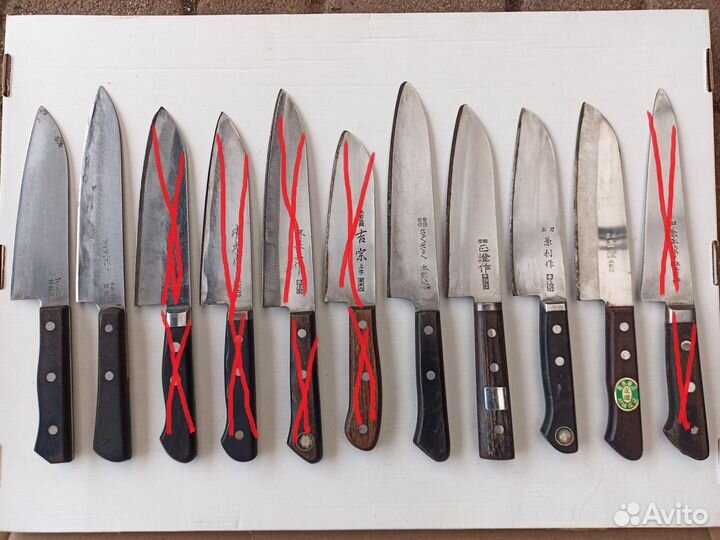 Японские кухонные ножи ламинат