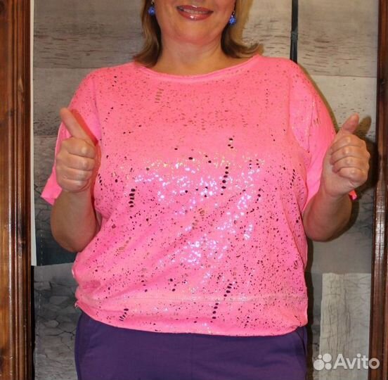 Италия. Лето.Жара.Бомическая яркая футб. р.48-56