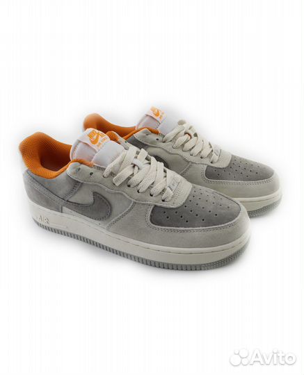 Nike Air Force 1 Grey-Orange(44р)