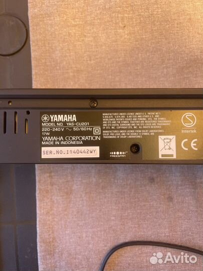 Саундбар yamaha yаs 201